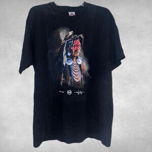 NWOT Menchego “Hail Spots” T-Shirt Large